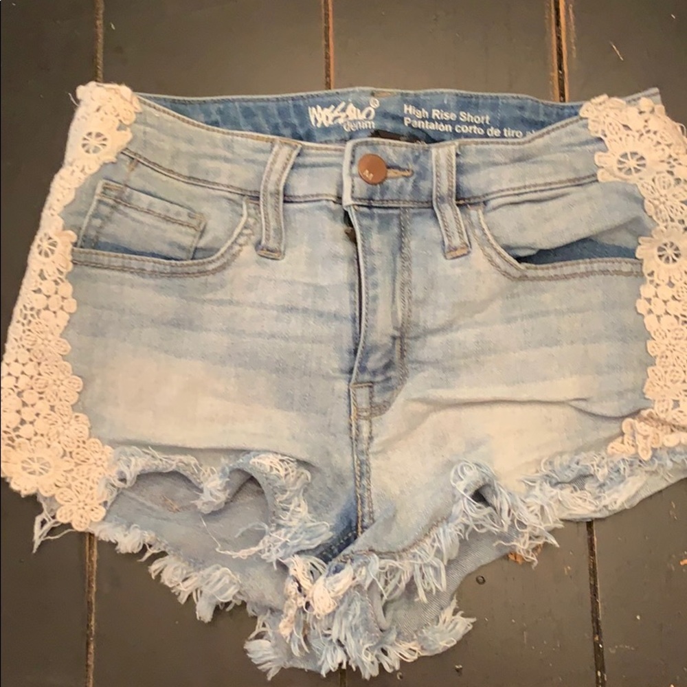 High rise short shorts by Mossimo